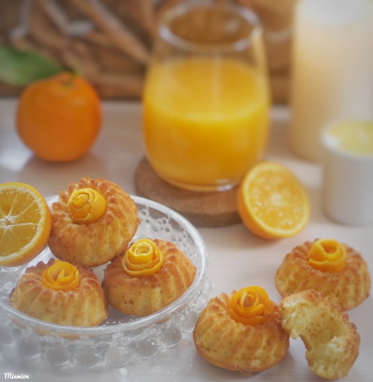 Mini-cake à l’orange