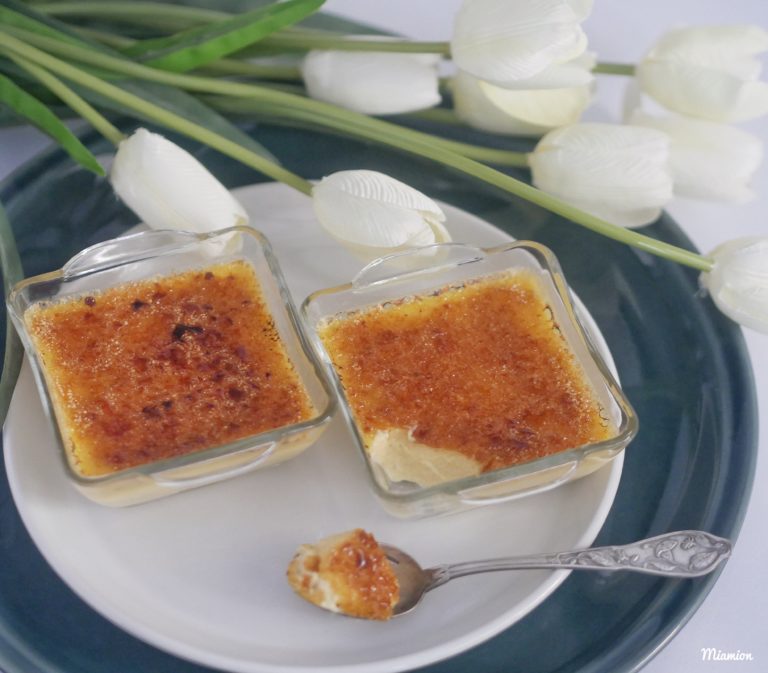Crème brûlée à la vanille
