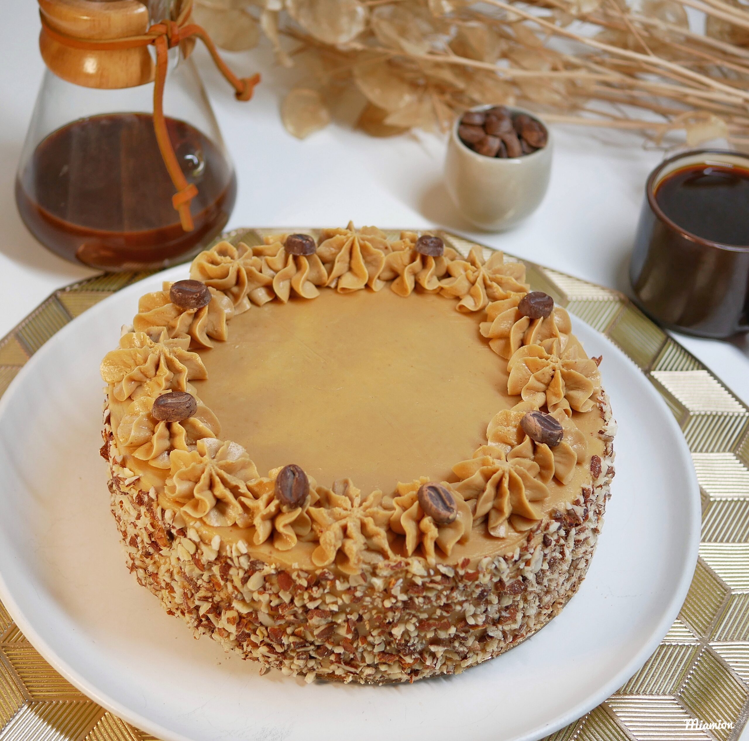 Recette du gâteau moka, gâteau au café