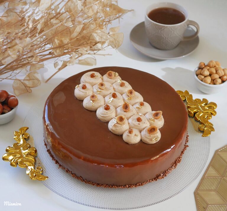 Entremet tout noisette