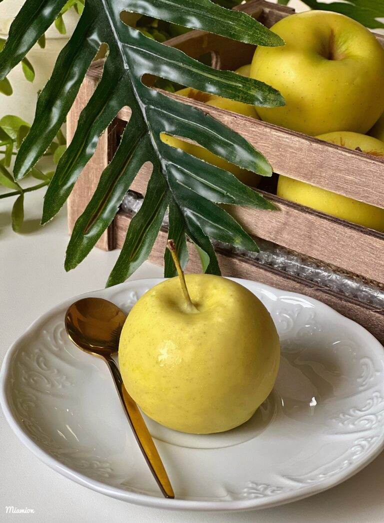 L’entremet pomme inspiré de Cedric Grolet