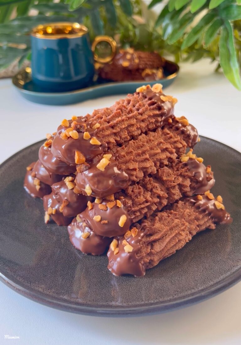 Biscuits viennois au chocolat