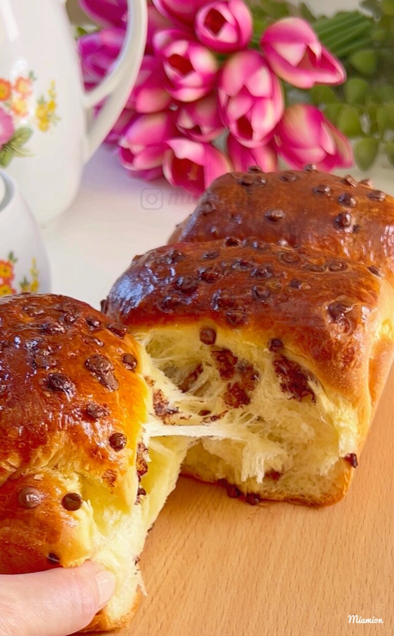 Brioche au pépites de chocolat